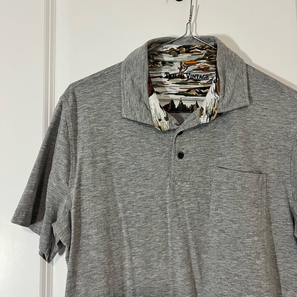 Tailor Vintage Other - Airotec Stretch Slub Jersey Short Sleeve Polo